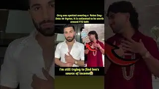 Orry was recently spotted wearing  Rolex Day-Date 36 Oyster which is estimated to cost around ₹72 la