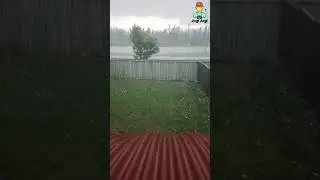 Calgary Hail Storm 2021 | Calgary Weather | July 02 2021| #Shorts