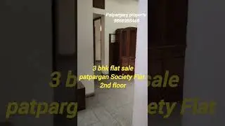 3 bhk flat sale  patparganj ! society flat in ip extension delhi #realestate  #flat #property #sale