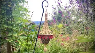 Crochet lantern No. 5 #crochet #petraperle #lanterns #wool #christmas #festive