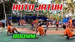 AUTO JATUH, Pertarungan sengit RNTEX vs AMULA , Hilman dan Candra Kalong saling adu SPike