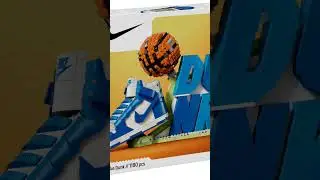 NEW LEGO NIKE DUNK LOGO AND SNEAKERS SET!!!#lego #nike #nikeshoes #legoleaks #pleasesubscribe
