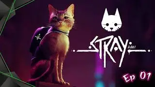 Stray #Ep01 : Un monde post-apo, des robots et un chat   [ Let's play FR ]