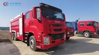 ISUZU GIGA 6x4 16000L (12CBM Water & 4CBM Foam）16Tons Fire Fighting Truck for firefighting Rescue