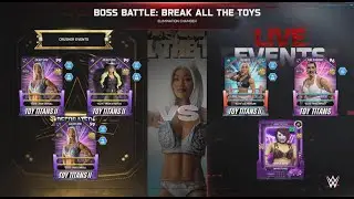 WWE 2K25 - MyFaction Toy Titans 2 Boss Battle: Break All The Toys Live Event