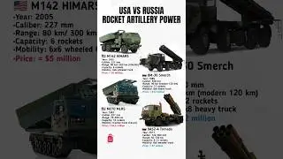 USA vs Russia: Rocket Artillery Comparison 🔥