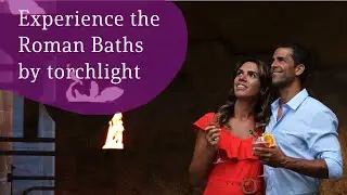 Experience The Roman Baths by Torchlight 🔥