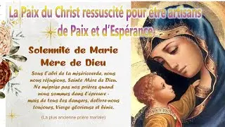 Artisans de Paix et d'Espérance dans le Christ ressuscité