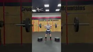 Power clean off blocks        3x2x70% 3x1x75% #powerclean #clean #weightliftingtraining