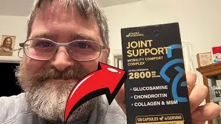 Nutra Harmony Glucosamine Chondroitin MSM Collagen Joint Support Supplement