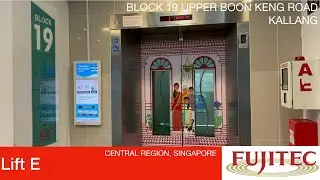 HDB Block 19 Upper Boon Keng (Kallang) || Fujitec Elevator (Lift E)