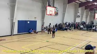 Washington Vs Carroll (Evelyn Mortimer 6th grade) 1/10/2026