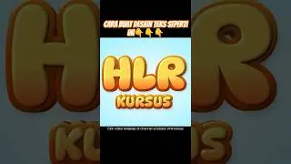 Cara Membuat Teks 3D Kartun Glossy di CorelDRAW!  #coreldraw #tutorial