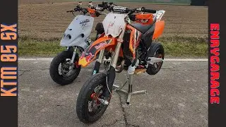 Ktm sx 85 2t |Primo Test| Sparo contro Phantom F12!!!