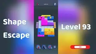 Shape Escape Level 93 Walkthrough 🧩 | Step-by-Step Guide | SolutionGuruji