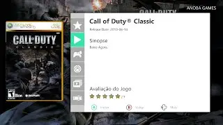 15 Minutos Jogando: Call Of Duty Classic (Xbox 360) Full HD - 1080