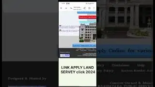 Kpsc land servey recurment 2024! How to apply application 2024 #kpsc #landscape #viralvideo