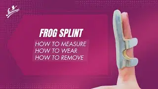 Frog Splint | Flamingo | How to wear