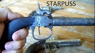 Antique Civil War 50Cal Boot Pistol