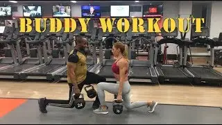 Full body partner workout | Kettlebell combos | resistance training