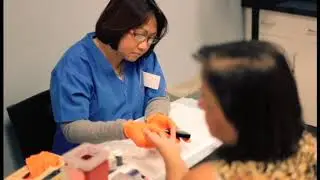 Medical Assistant Performing Point of Care Testing