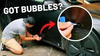 Easily Fix PPF Bubbles Without Rewrapping! (DIY at Home Guide)