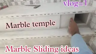Marble Temple in Pooja room vlog =1 🏰🏰 🏰   Marble Mandir design at Home 🏠🏠🏠  Marble Temple ideas 🏤🏤🏤