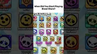 When Did You Start Playing Brawl Stars? #brawlstars #brawl #nostalgia #memories #supercell #gaming