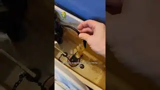 How to increase the water level in your toilet bowl #shorts #plumbing