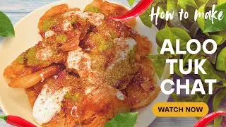 Aloo Tuk Chaat | Aloo Chat Recipe | Fasting Recipe |