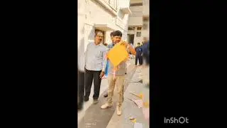 LES Kannada medium school Bedkihal KG section 🪁 Kite making competition KALPANA FASHION