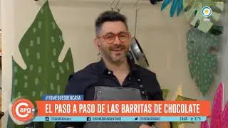 BARRITAS DE MANÍ Y CHOCOLATE