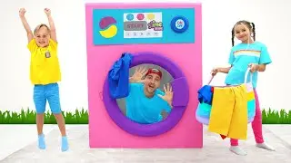 Kids learn to do teamwork with Magic Giant Toys