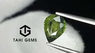 TAHI 9795 NATURAL GREEN SAPPHIRE | SAPPHIE LỤC TỰ NHI&Ecirc;N | TAHIGEMS - TAHI PHẠM.
