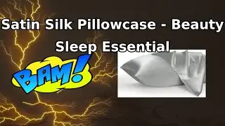 Get Your Beauty Sleep with Bedsure Satin Pillowcases - 2 Pack Set for Hair and Skin Care