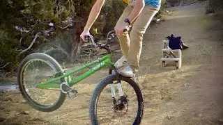 Teaching myself foot jam tailwhips