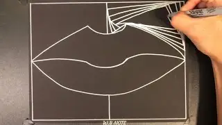 spiral Drawing/Daily Line illusion/Line art/Amazing 3D patterns/Easy line drawing/cool line997070508