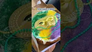The sweetest time of year is here- King Cake season!👑 #DiscoverMWM #KingCake #MardiGras #Louisiana