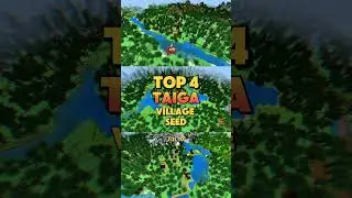 🔥 Best Taiga Village Seed For Minecraft 1.21 Bedrock And PE | Seed Minecraft 1.21.70