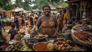 A Cozy Day In An African Village| Traditional Rustic Food and Relaxing Everyday Life