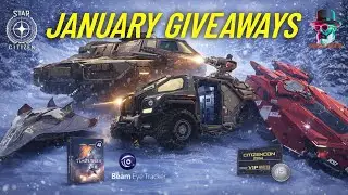 Star Citizen JANUAR GIVEAWAY 2026 &ndash; Apollo Triage LTI, Titan SkullCrusher, Greycat MDC + Beam & X4!