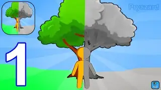 Color The Planet - Gameplay Walkthrough Part 1 Level 1 (iOS,Android)