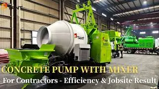 Concrete Mixer Truck for Contractors — Efficiency & Jobsite Results!#pump#constructionlife #concrete