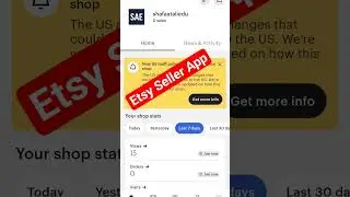 Etsy Seller App