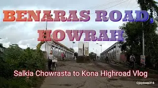 Benaras Road, Howrah | Salkia to Kona bike ride vlog