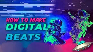 HOW TO MAKE DIGITAL / FUTURISTIC BEATS FOR PLUTO X BABY PLUTO | Making a Dark Virtual Beat Tutorial