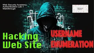 Hack a web site with User Name Enumeration | web-security Authentication Lab1 walkthrough