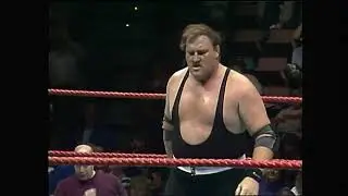 Yokozuna vs Sgt Slaughter  AWA March 18,1990