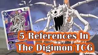 5 References in the Digimon TCG (Part 1)