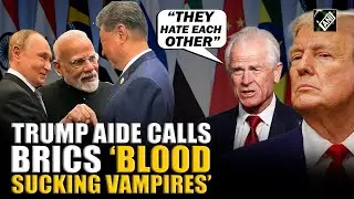 &ldquo;Like vampires sucking our blood...&rdquo; Trump&rsquo;s aide Peter Navarro kicks up a fuss on BRICS countries